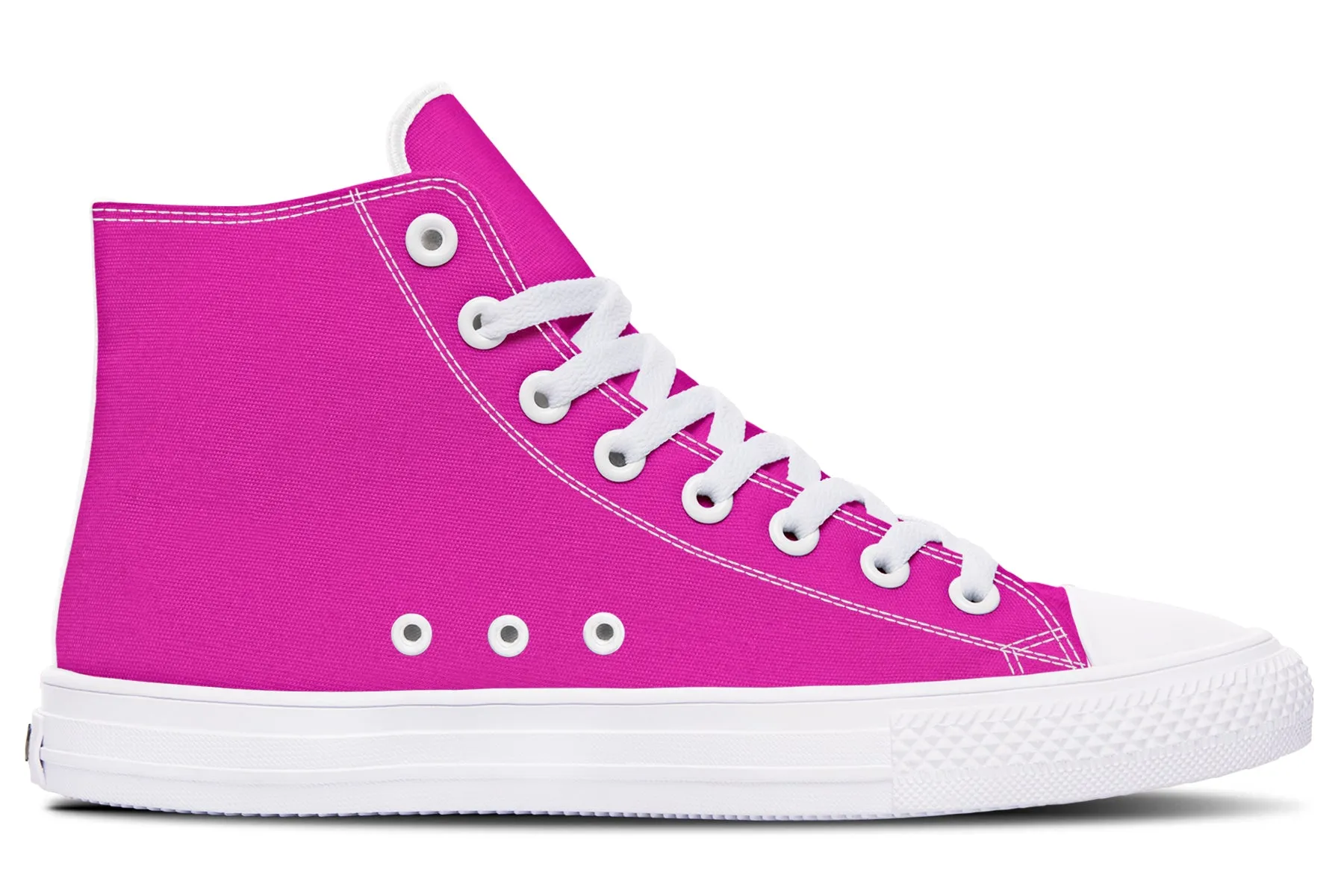 Blue And Pink Mismatch High Tops