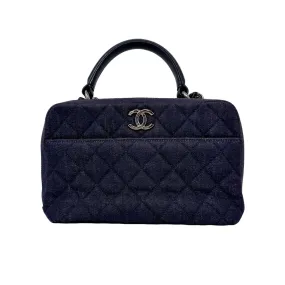 Chanel Denim Trendy CC Bowling  Bag