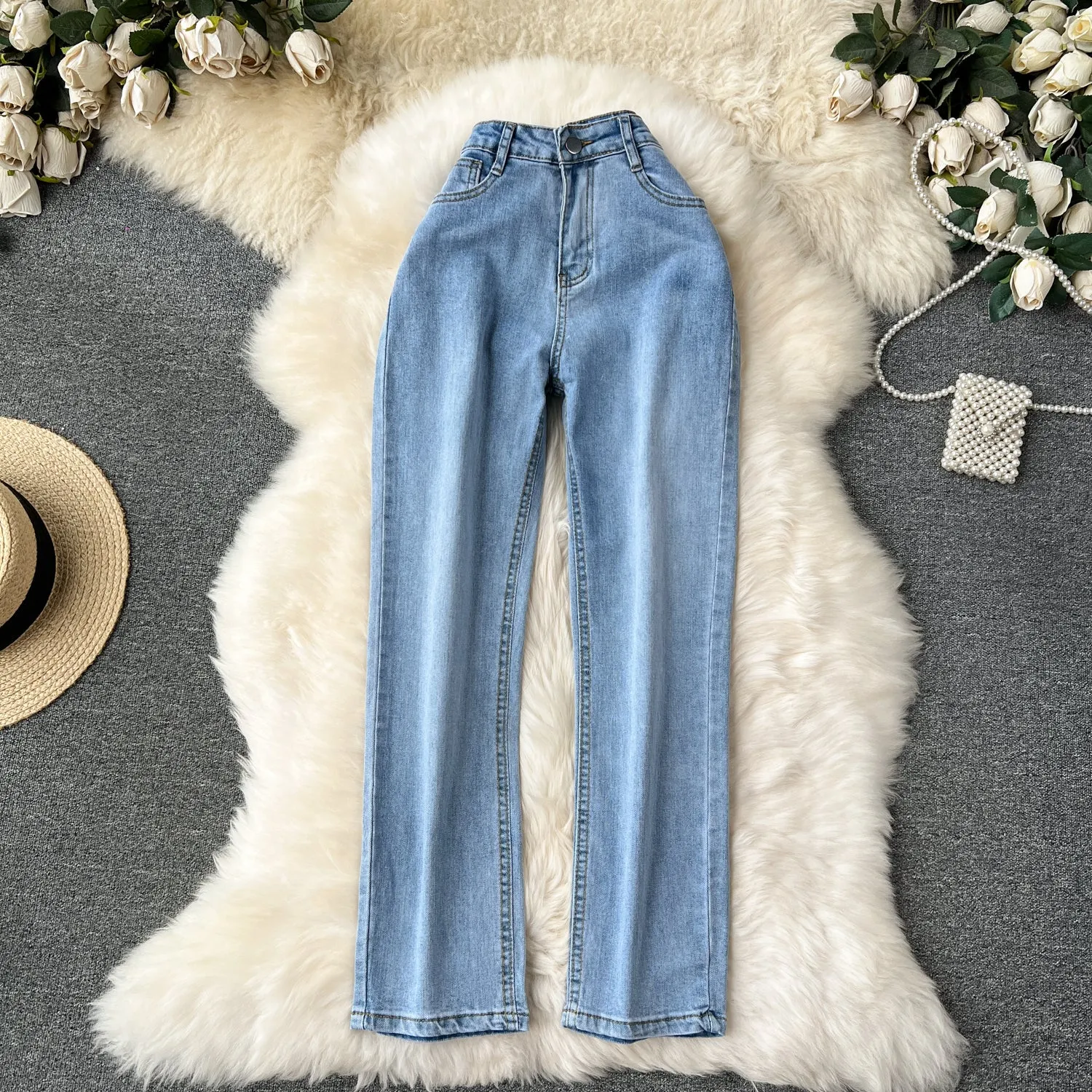 Chic Elastic Skinny Pencil Jeans