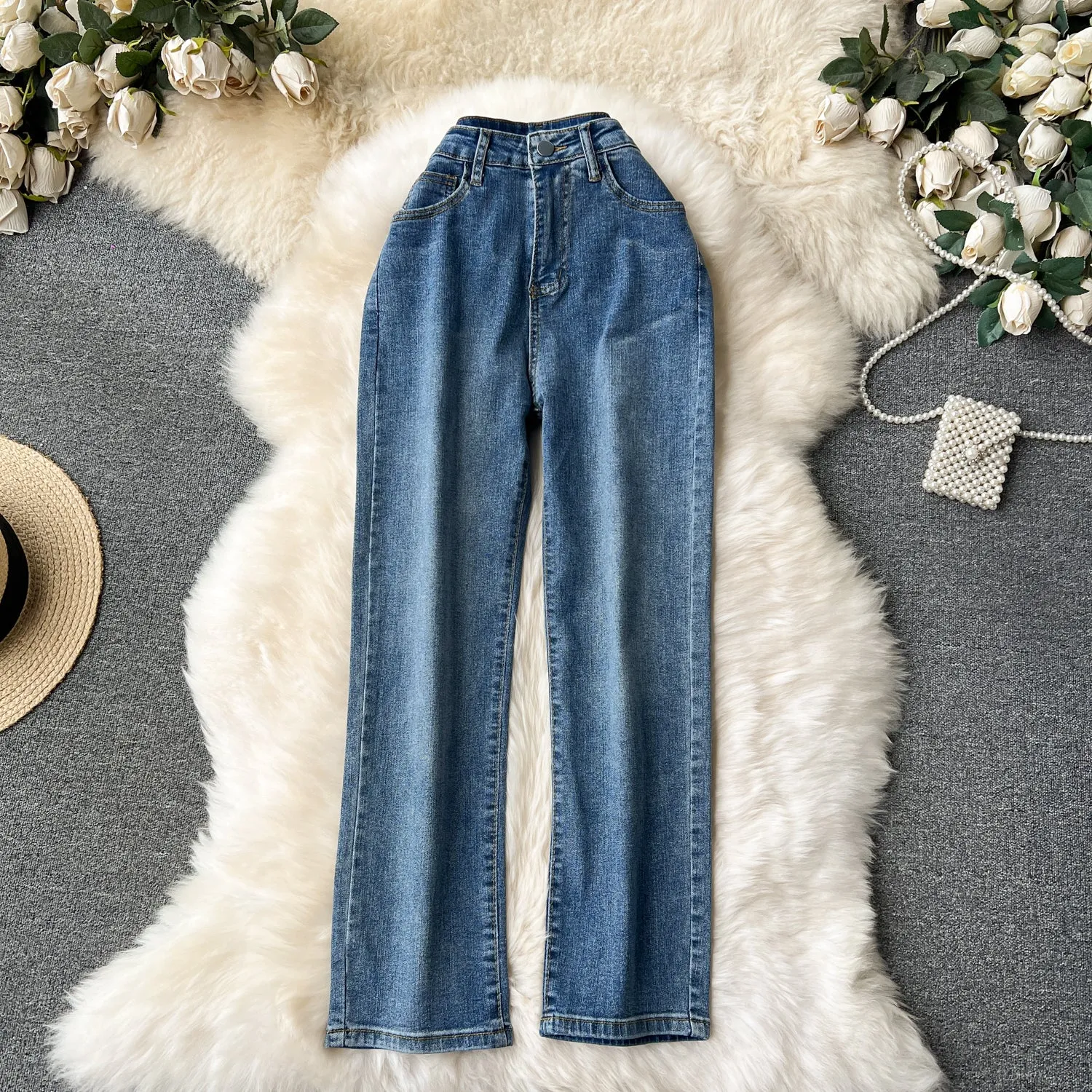 Chic Elastic Skinny Pencil Jeans