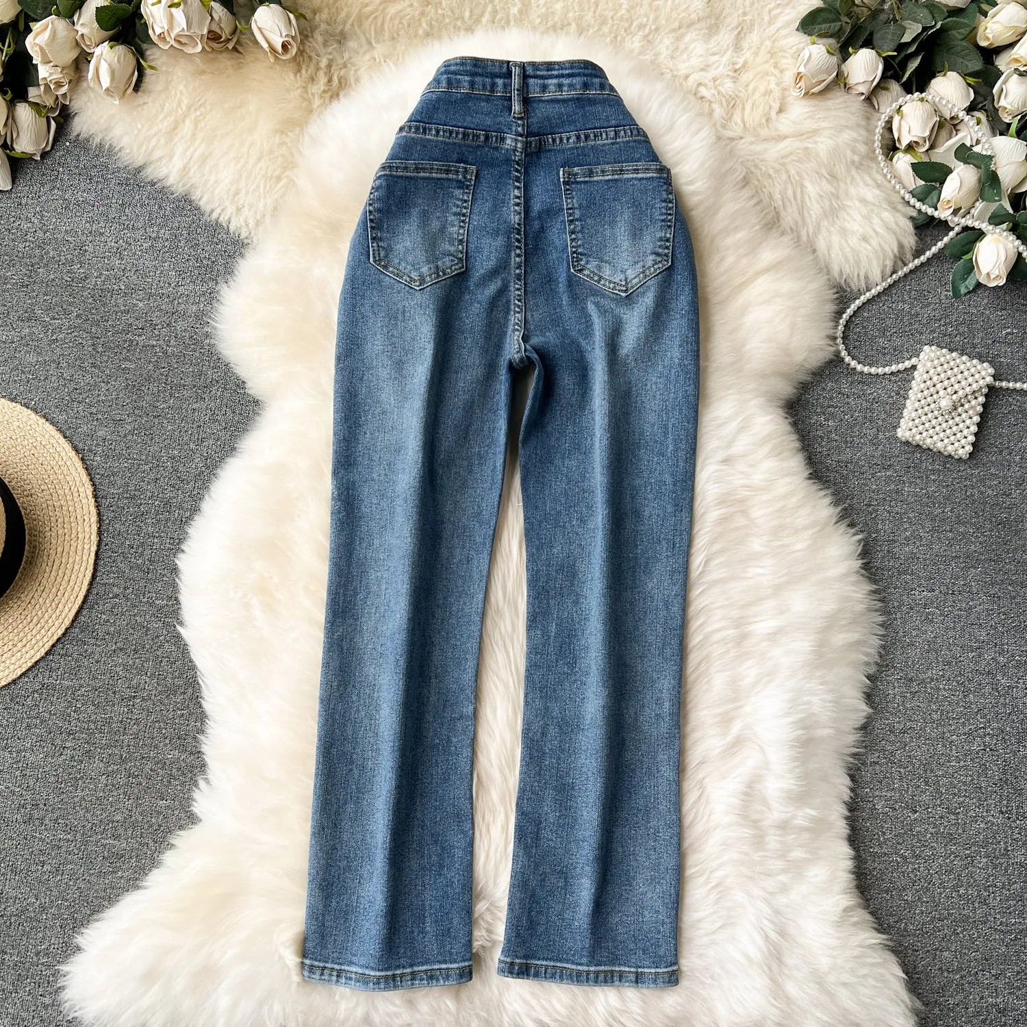 Chic Elastic Skinny Pencil Jeans