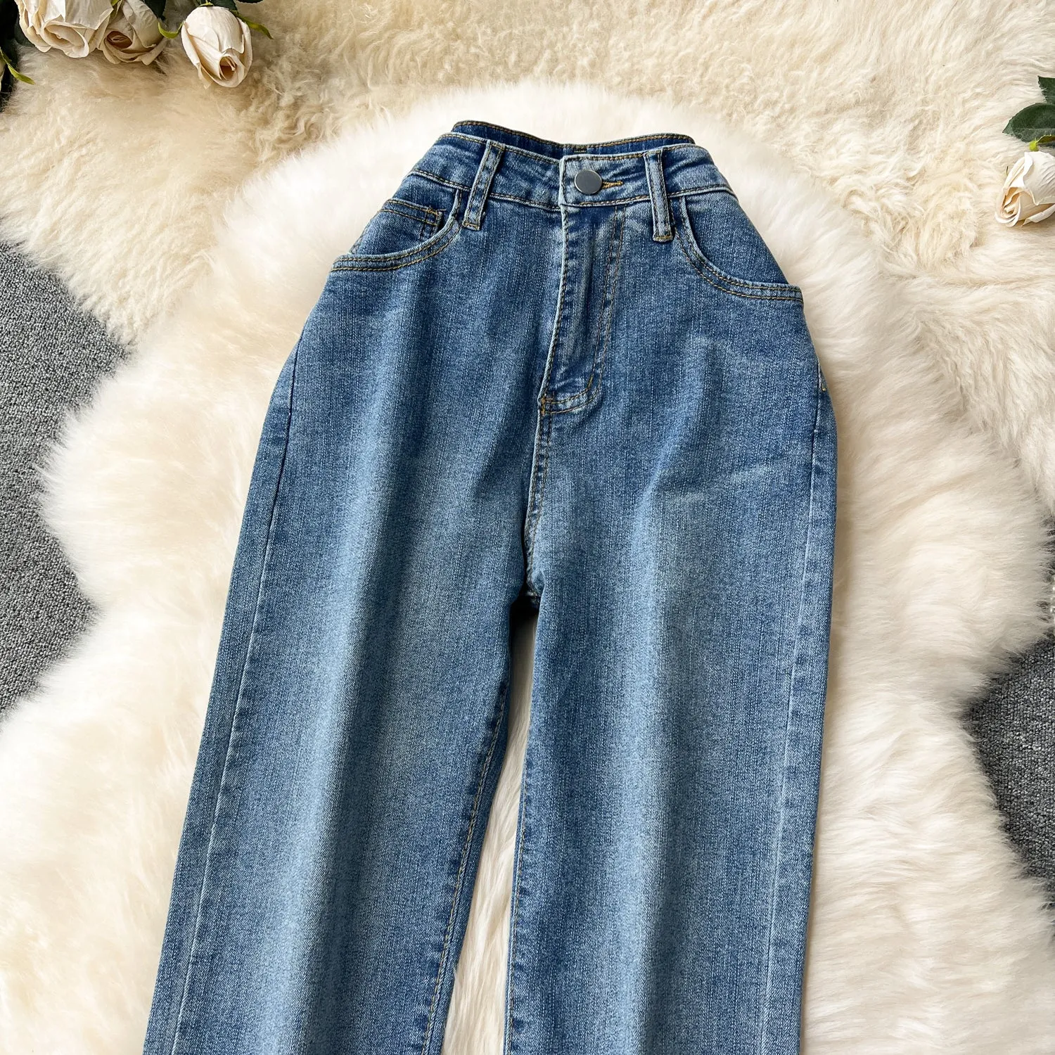 Chic Elastic Skinny Pencil Jeans