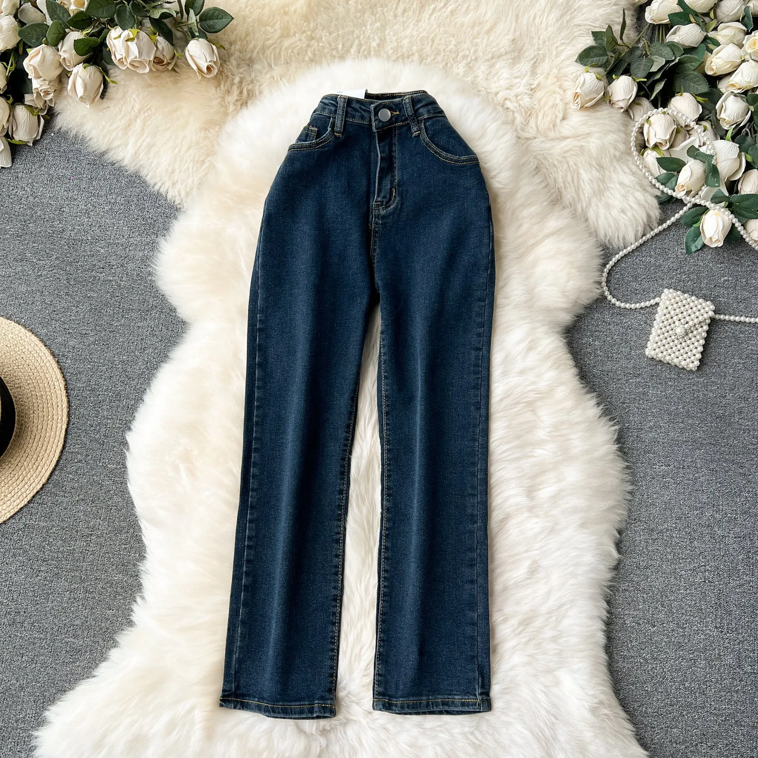 Chic Elastic Skinny Pencil Jeans