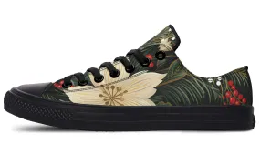 Christmas Flora Low Tops