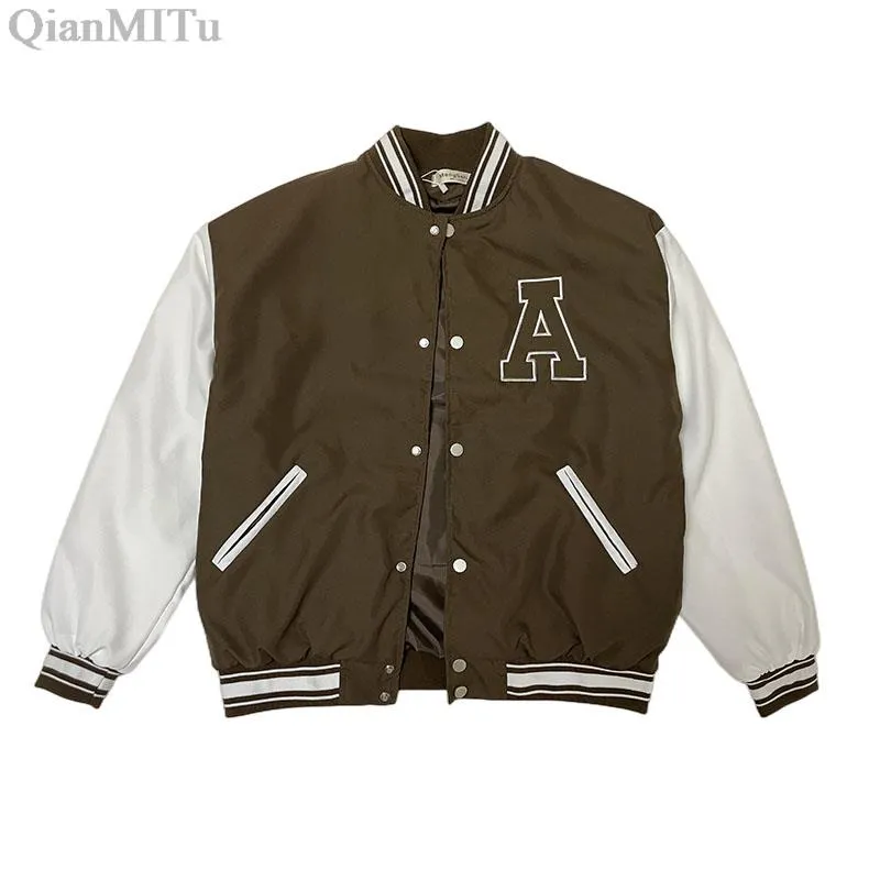 Cozy Unisex Varsity Jackets for Spring and Autumn