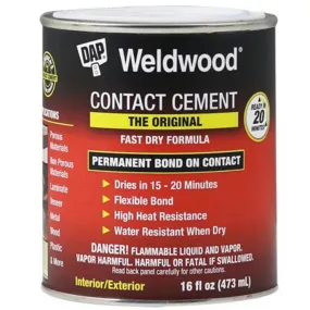 DAP Weldwood Contact Cement, 1pt Can