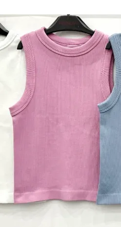 Dynamic Comfy Ribbed Tank - 7 Colors