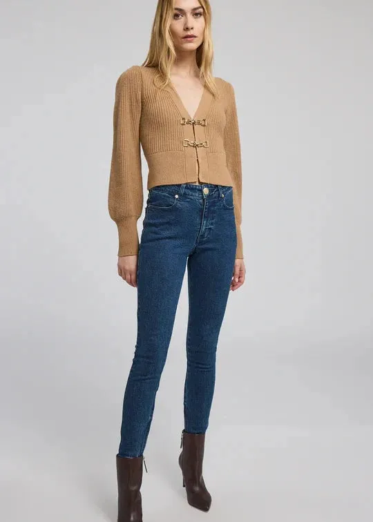 Generation Love Monse Saddle Cardigan in Camel