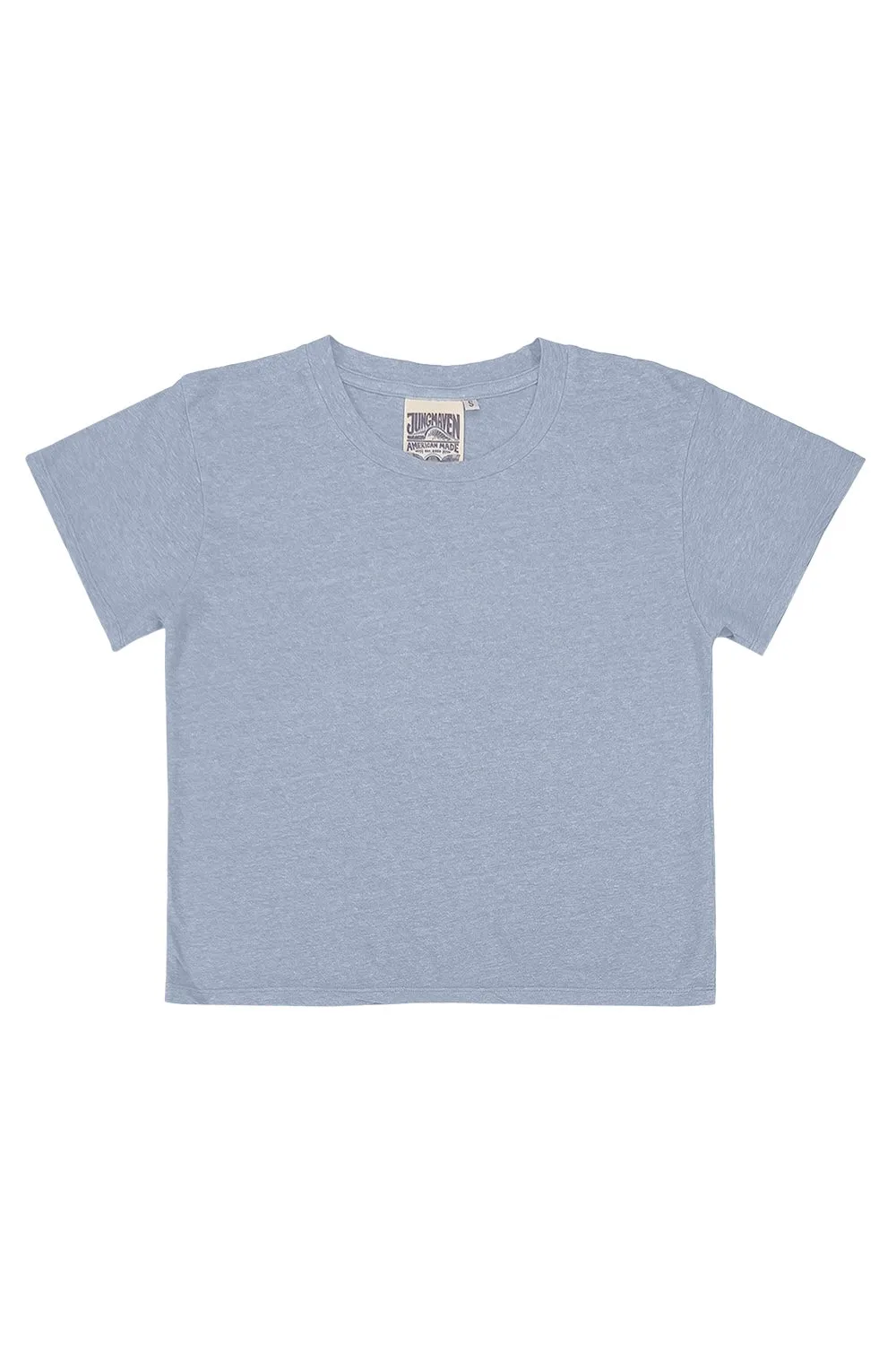 Heathered Cropped Lorel Tee