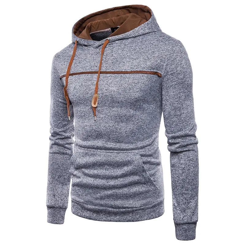 Hooded Long Sleeved Plus Size Europe Trendy Sweatshirt