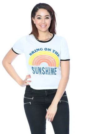 Khanomak Women's Sleeveless Shirt Tank Top Graphic Tee's Sunshine