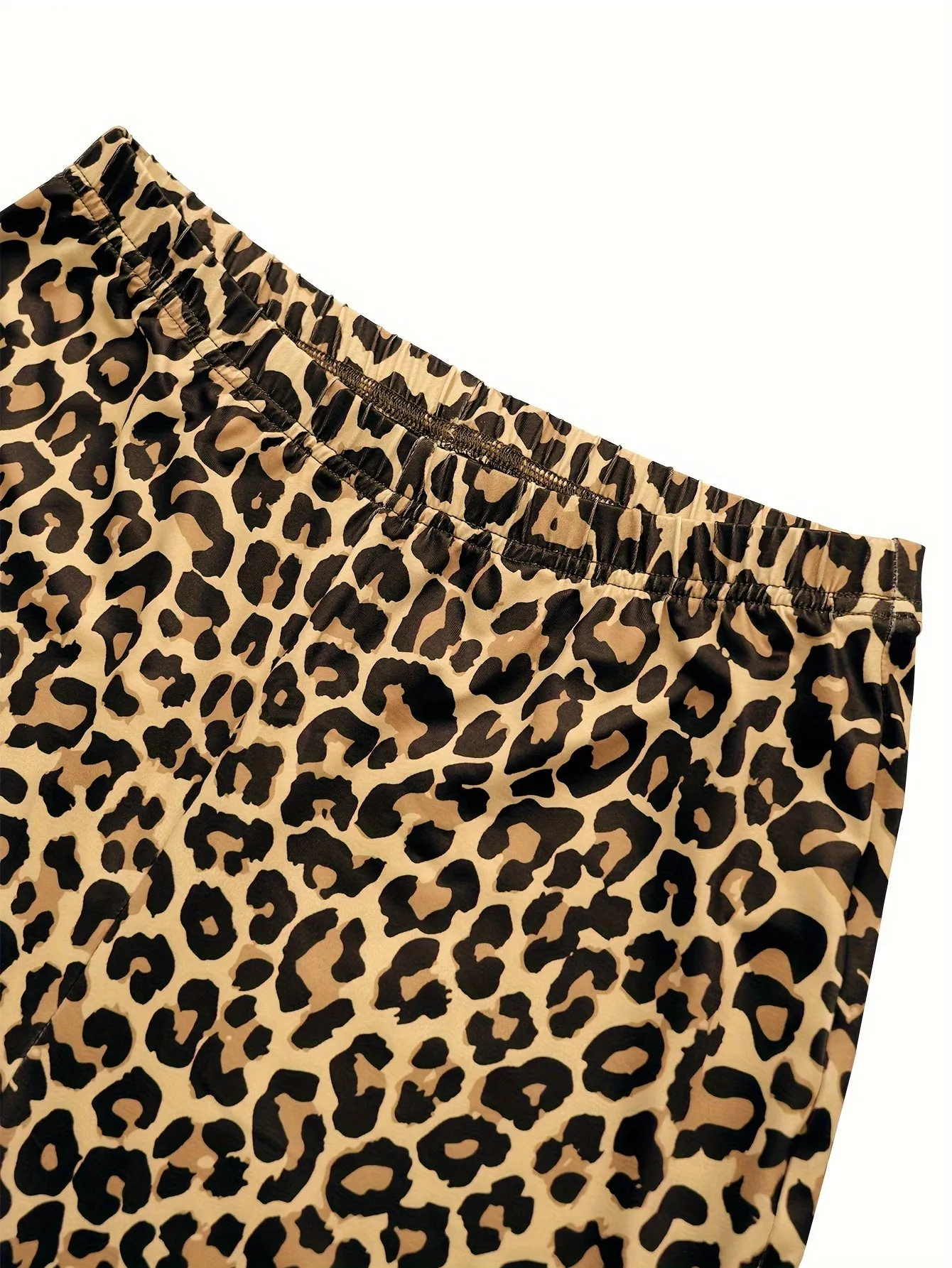 Leopard Chic Yoga Pants