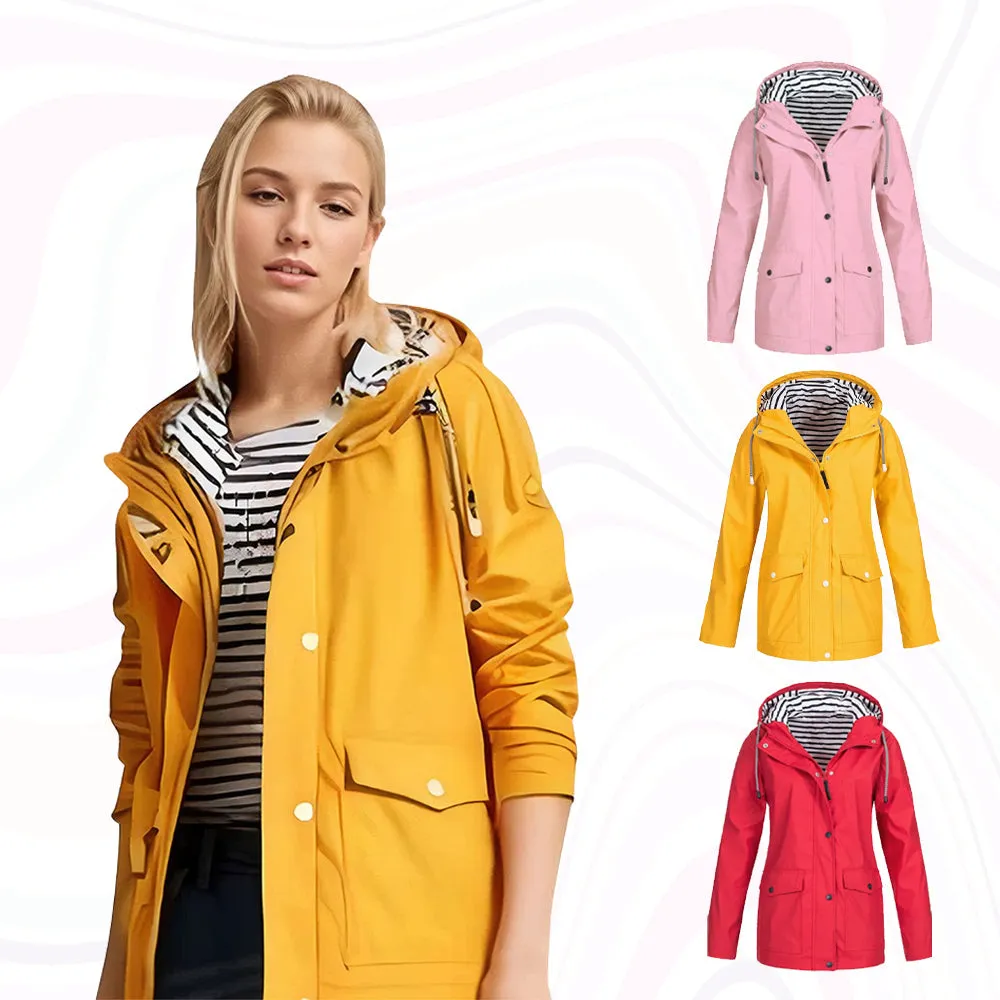 Lucille - Trendy Waterproof and Windproof Jacket