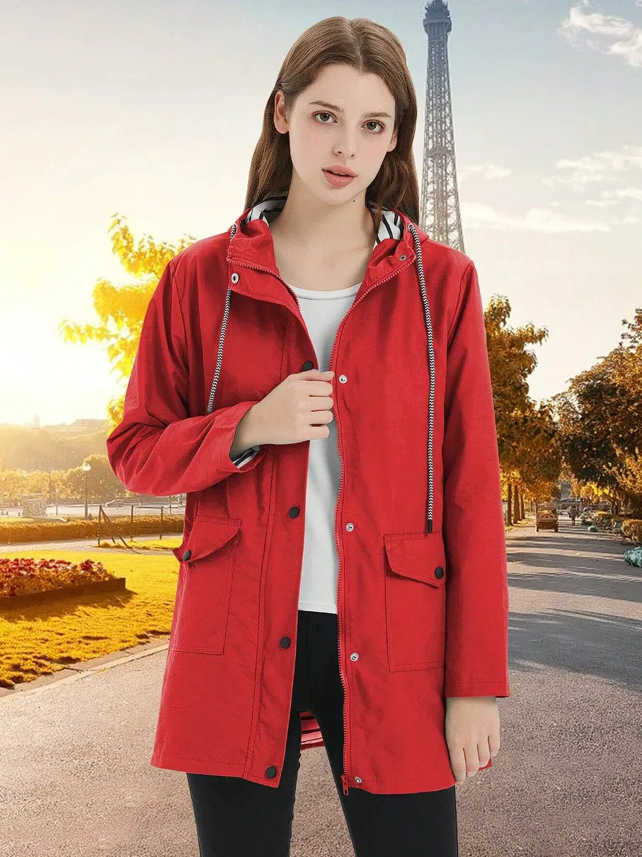 Lucille - Trendy Waterproof and Windproof Jacket