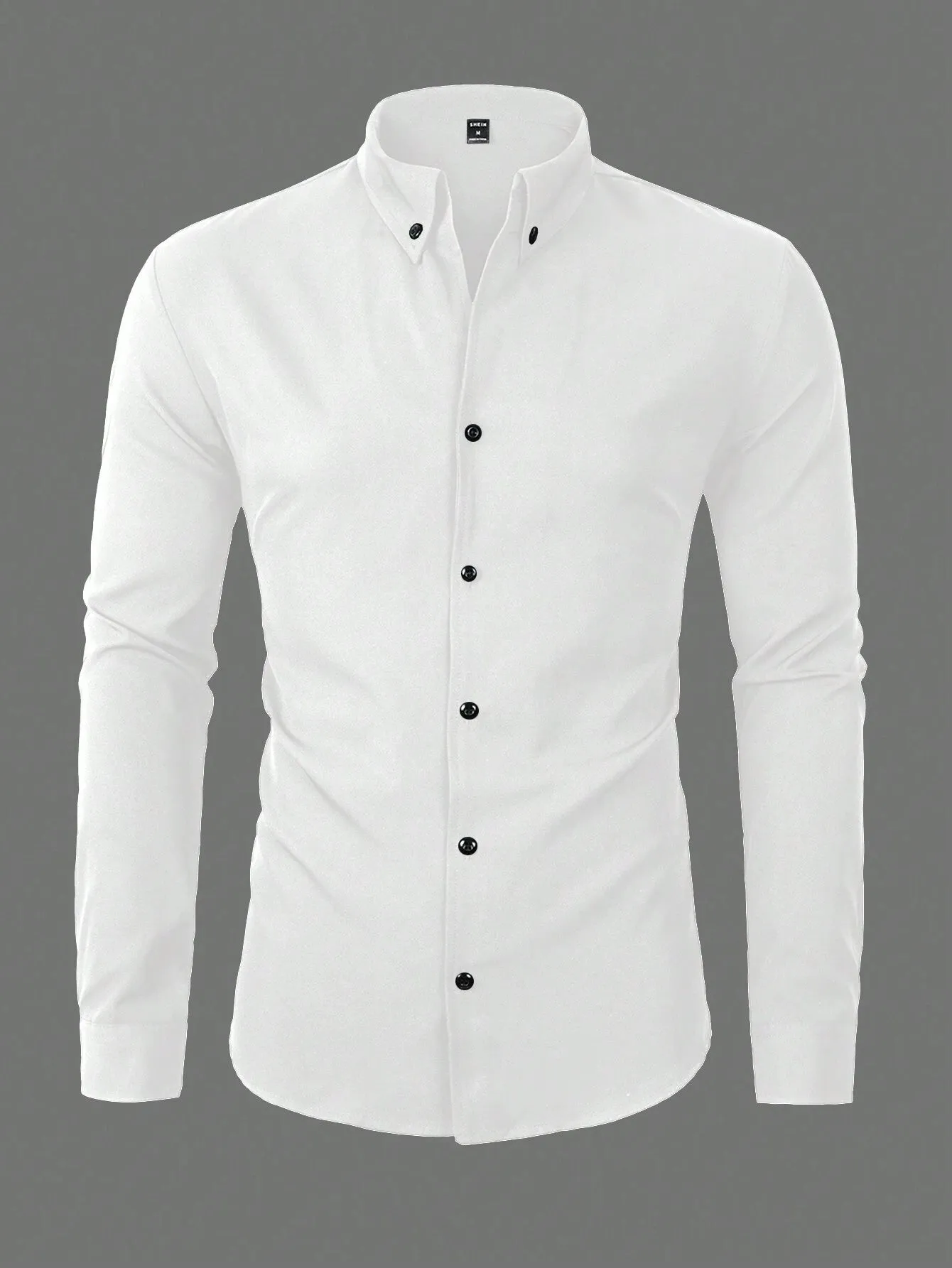 Manfinity Men Solid Button up Shirt