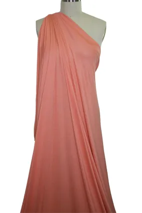 NY Designer Soft Rayon Jersey - Apricot