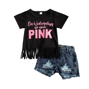 Pink Wednesday Toddler Set