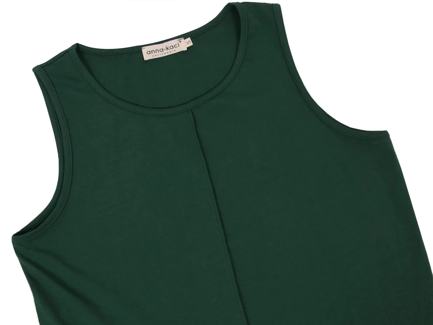 Tank Tops for Casual Sleeveless Crew Neck Solid T-Shirts Summer Tops