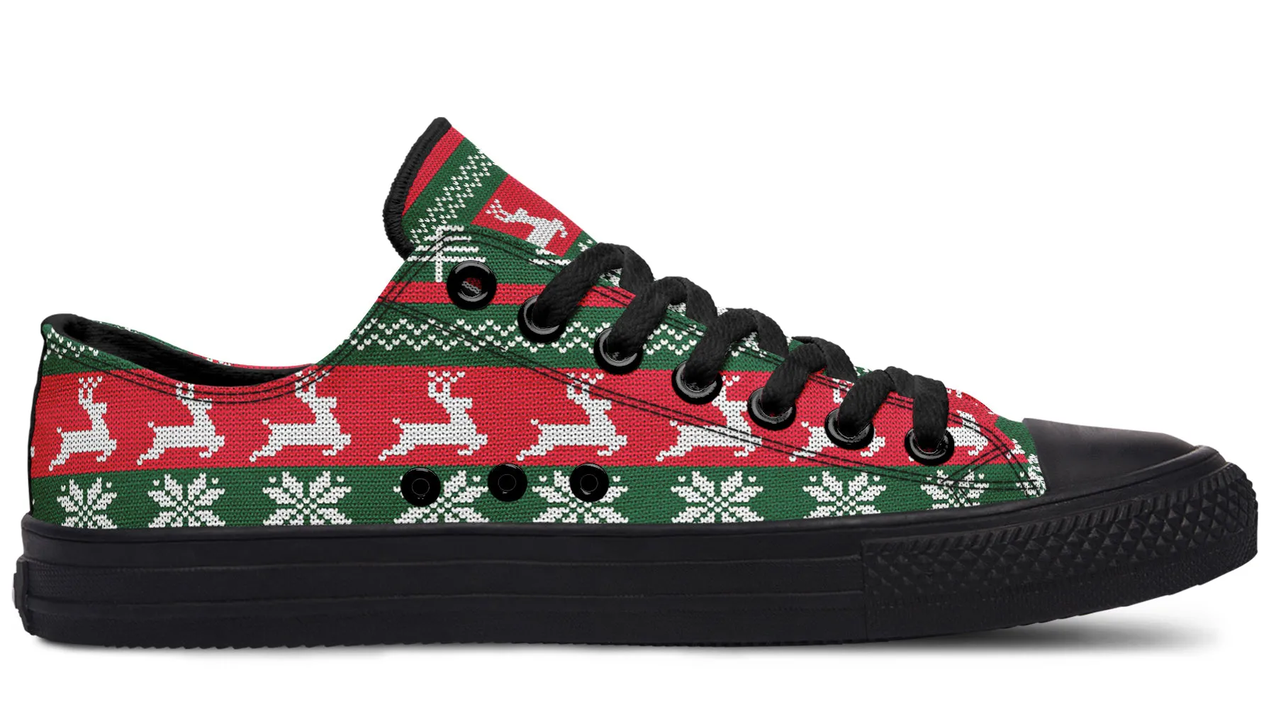 Ugly Christmas Low Tops