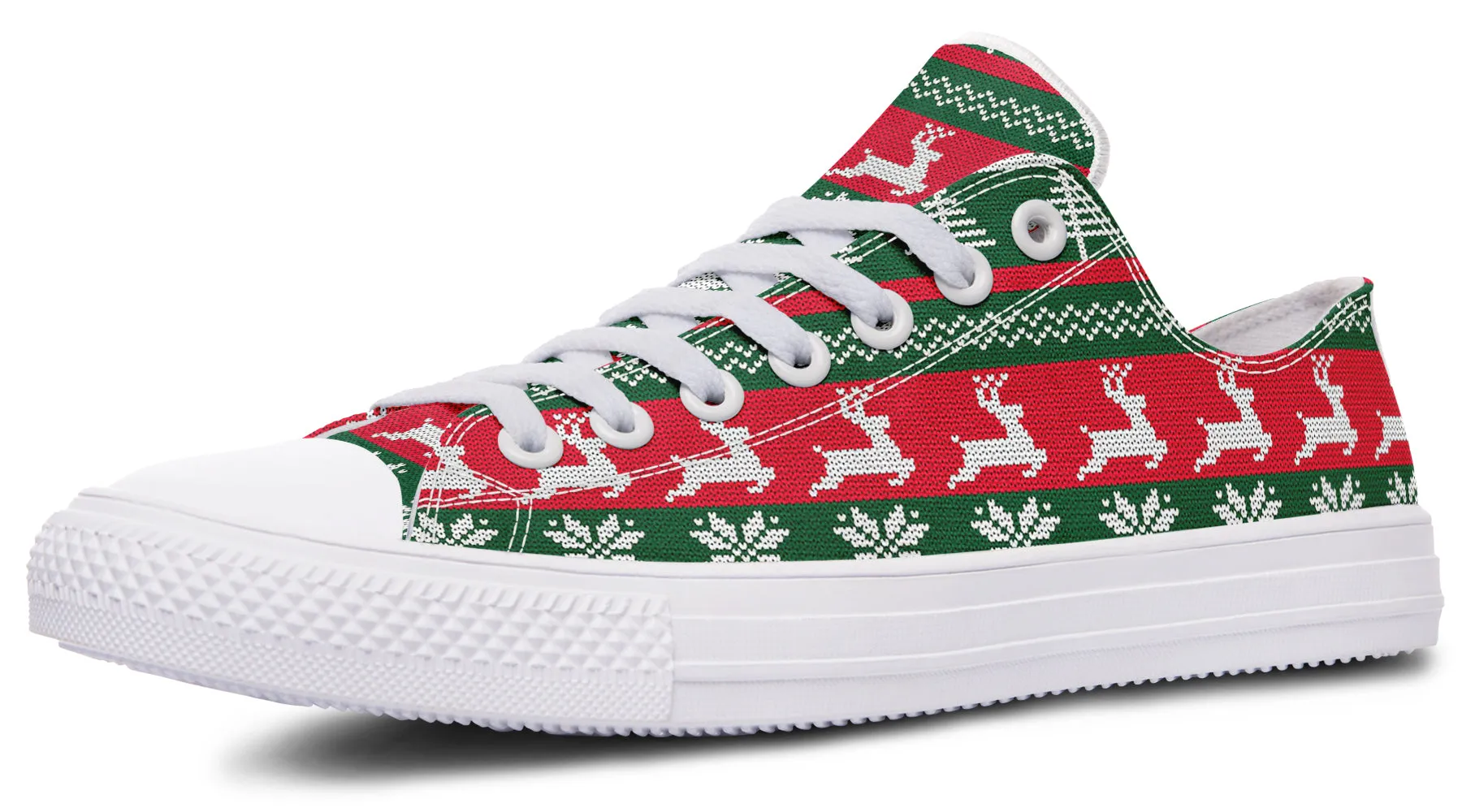 Ugly Christmas Low Tops