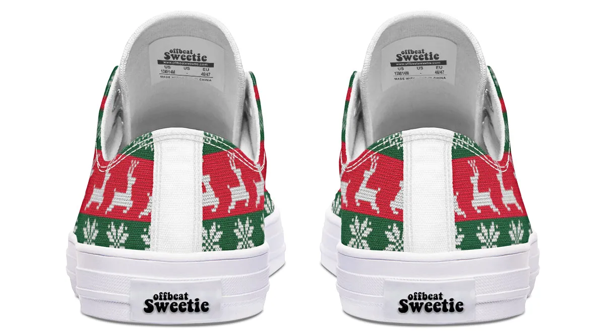 Ugly Christmas Low Tops