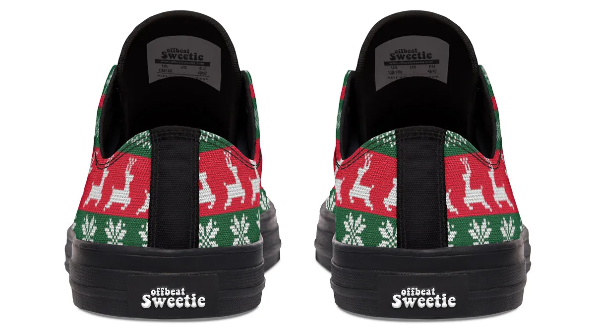 Ugly Christmas Low Tops