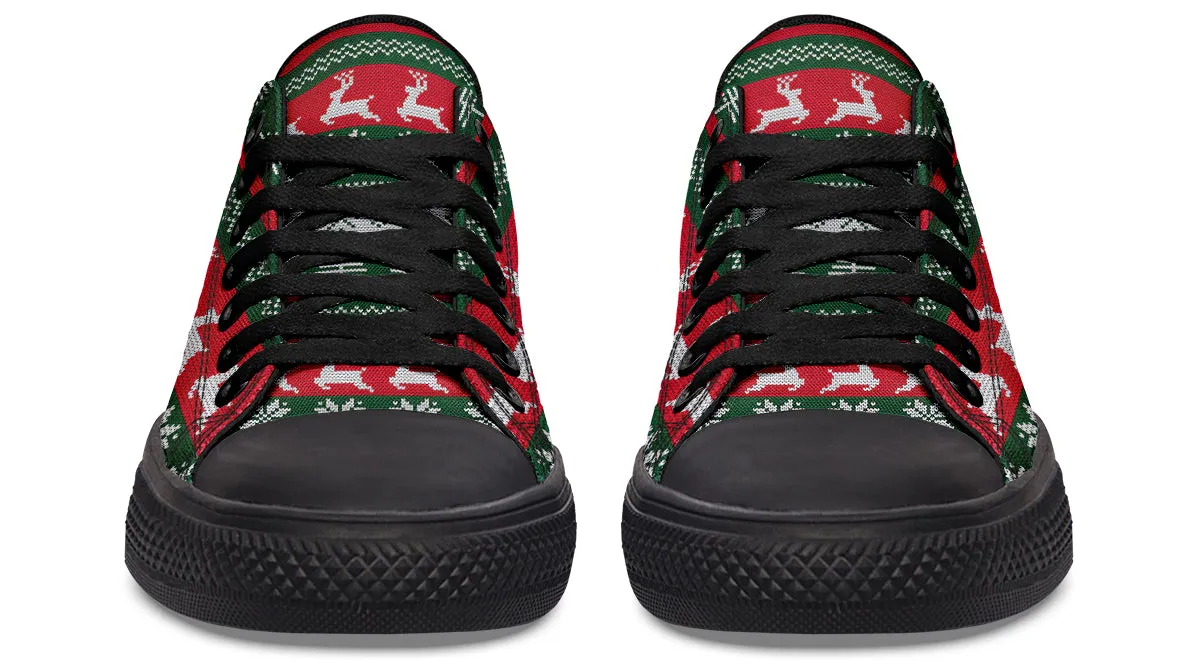 Ugly Christmas Low Tops