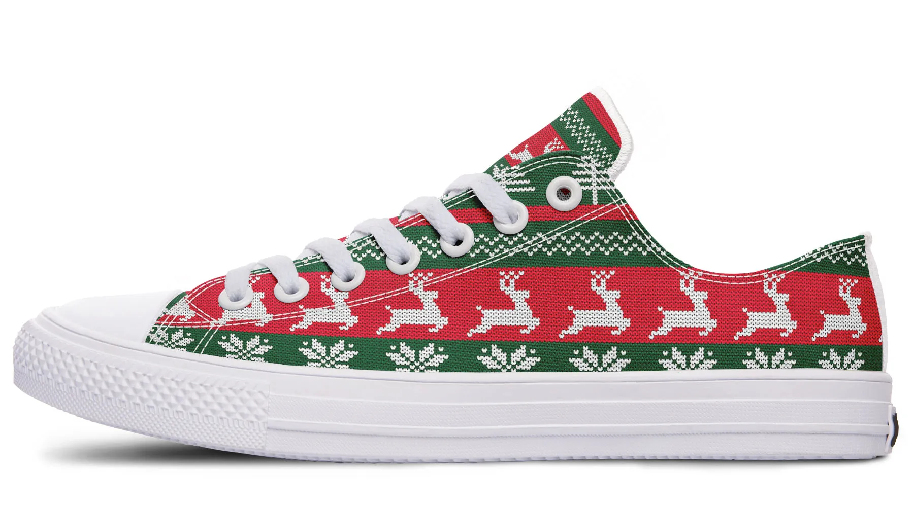 Ugly Christmas Low Tops